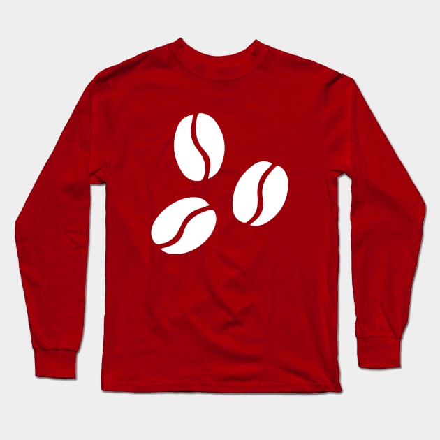 Coffee Beans Long Sleeve T-Shirt by Madhav